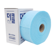 닥터에클린 더클 접착식 청소포 미세먼지 진드기제거 반려동물용 45M 애완견청소기, 전용 밀대 닥터 에클린+패드(핑크1장) 세트