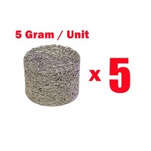 고압세차기 부품 부속 폼 노즐 메쉬 필터 5 G 고밀도 태블릿 교체 액세서리 세대 압력 자동차 청소용 개, [01] 은, 01 은