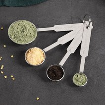 스텐 계량 스푼 4종세트 1.25 2.5 5 15ml 4586EA, 쿠팡49샵 계량스푼4pcs, 쿠팡49샵 본상품선택