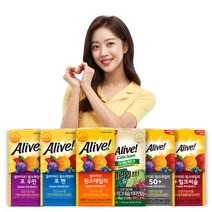 조보아 멀티비타민 얼라이브 60정 2개월분 포맨 성인 남성