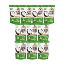 Crispconut 코코넛칩 오리지널 인간사료 40g 10개