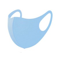 연예인 여성용 빨아쓰는 천마스크 숨쉬기편한 폴리우레탄 비말차단마스크 S사이즈, 회색