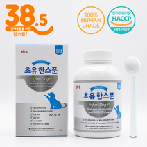 38.5도 강아지 초유한스푼 전연령대 면역강화영양제, 1개입