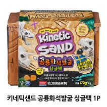 키네틱샌드 공룡화석발굴 싱글팩 유아 실내 모래 놀이 _ 99150EA