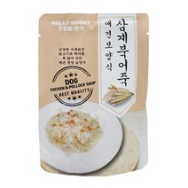 참좋은간식 강아지 삼계죽 80g/삼계북어죽 80g, 삼계북어죽 80g