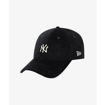 [빠른출고]/뉴에라 NEW ERA 엠엘비 MLB 코듀로이 뉴욕 양키스 언스트럭쳐 볼캡 블랙 940UNST CORDUROY NEYYAN BLK