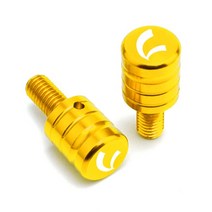 CNC 미러 홀 플러그 나사 캡 볼트 액세서리 8MM * 1.25 피아지오 베스파 Gts 300 스프린트 프리마베라 Lxv, 04 Gold
