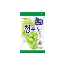 롯데 [캔디]청포도 캔디 153g 맛있는 달콤한간식 사무실간식 아이들간식, 10개