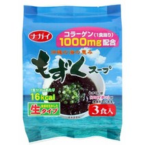 모즈쿠 스프 (콜라겐 배합) 35g×3식×10봉 もずくスープ (コラーゲン配合) 35g×3食×10袋, 35g, 10개