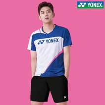 공식 웹 사이트 Yonex 유닉스 배드민턴 운동복 반팔 Yy 남성과 여성의 정장 반바지 맞춤형 빠른 건조