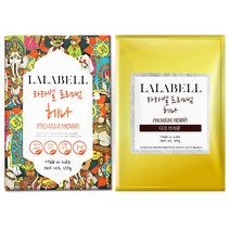 라라벨 천연 헤나 염색약 다크브라운, 10개