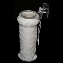플라스틱 어항 필터 백 홀더 바닥 카펫 담수 해수 수족관 액세서리, L bracket with a bag