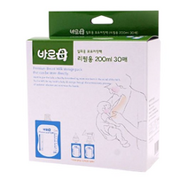 바로모 모유저장팩 리필 세트, 30매, 2개