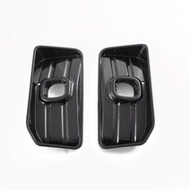 토레스 호환 ABS 카본 앞 범퍼 엔진 그릴 센터 메쉬 커버 안개등 램프 쌍용, [01] ABS carbonfiber A