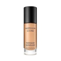 베어미너럴즈 퍼포먼스 웨어 리퀴드 파운데이션 웜 내추럴 12, warm natural 12, 1 Fl Oz (Pack of 1)