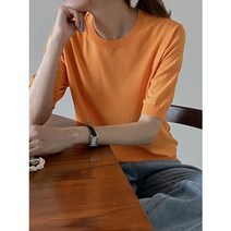 [여름원단/캐시미어][당일출고] 데일리룩 부드러운 고급원단 20컬러 워셔블 골프웨어 테니스웨어 냉감 텐셀 니트