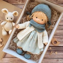 크리스마스 오너먼트 세트 벽장식 A Waldorf-네이티브 에나멜 인형 아티스트 핸드메이드 귀여운 어린이 선물 장난감 봉제, [11] 11