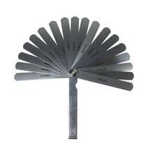 용접간격 측정 자 틈새 갭 게이지 세트 고정밀 깊이 단차, A.길이 100mm