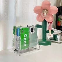 투명 리모컨 거치대 정리함, 1개