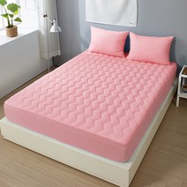 국내산 순면 에브리 누빔매트커버 베개커버 세트 슈퍼싱글SS