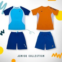 Yonex 요넥스 배드민턴 탁구 테니스 반바지 yy 어린이 의류 소년과 소녀 스포츠 훈련 티셔츠 상판