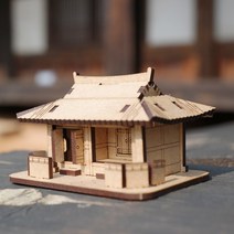 모또나무 한국의 전통가옥 기와집 3D입체퍼즐 만들기