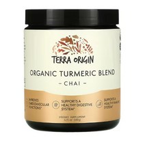 Terra Origin 커큐민 카다멈 Turmeric 쿠르쿠마 6.35 oz (180 g) Ginger 생강 Black Pepper 육계나무 정향나무