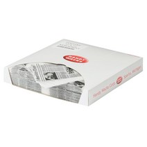Handy Wacks FDP12NE-X 30.5 x 30.5cm(12x12인치) 화이트 플랫 델리 용지 일회용 테이크 아웃 케이터링 포장 종이 시트 1000개 팩 199350