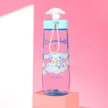 산리오 폼폼푸린 시나모롤 마이멜로디 트라이탄 물병 500ml, 스페이스 컵 블루（500ML）