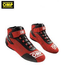 오토바이 부츠 리얼 가죽 OMP 레이싱화 KS3 캠핑카 FIA 바이크 모터사이클 카딩 스니커즈, 36, 04 빨강