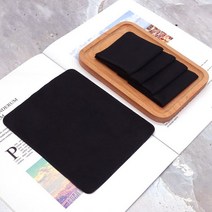 5개/몫 마이크로 화이버 안경 렌즈 옷 보석 피아노 컴퓨터 전화 화면 닦아 천 화이트/블랙/그레이/베이지/, 06 black