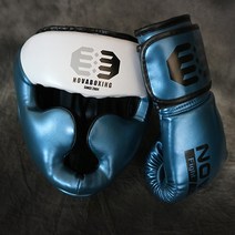 NOVABOXING 노바복싱 811 키즈용 헤드기어, 파랑