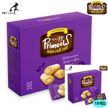 프리미요 미니롤롤 10G X 18개입 치즈 길냥이간식 아기고양이간식