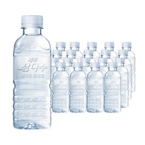 제주 삼다수 무라벨 그린 500ml 330ml 2L, 라벨  330ml 20개