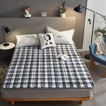 침대 매트리스 토퍼 flannelwashed fold cotton tatami 리스