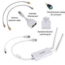 무선 라우터 VONETS 산업용 등급 5G 미니 WiFi 브리지 리피터 AP 비디오 감시 케이블 네트워크 무선, 04 VAP11S-5G_02 Bundle2