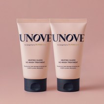 어노브 히팅 가드 노워시 헤어 트리트먼트 더블 세트 (147mlx2), 2개, 147ml