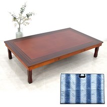 남원춘향공방 전통 교자상 1350 1500 접이식상 제사상 밥상 집들이상, 춘향 2도 5자+누빔커버, 1개