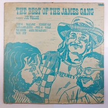 (중고LP 물세척)(빈티지 인테리어용) THE BEST OF THE JAMES GANG/ 자켓 닳음 파손은 수선함/ 튐 현상 잡음 있음