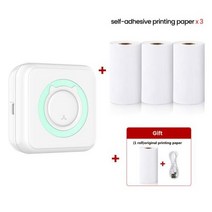 라벨 프린터 미니 휴대용 스티커 무선 감열식 자체 접착 안드로이드, GB 3 Self-adhesive