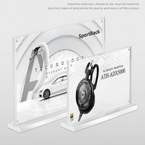 비말차단 아크릴 칸막이 튼튼한 간이 이동식 가림막 책상 테이블, 세로 A6
