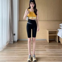 5부레깅스 여름 연예인 힙업 살빠지는 엉빵핏 레깅스 손나은 조거핏 여자 냉감 쿨링 반바지
