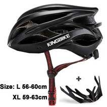 여성 자전거 헬멧 핑크 매트 사이클링 인 몰드 Casco Bicicleta hombre MTB 스포츠 보호 CE Ciclismo, XL, D-629-black