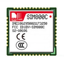 프린터 메모리 모듈 850/900/1800/1900MHz 24M 블루투스 호환 전송 음성 SIM800C, 한개옵션0