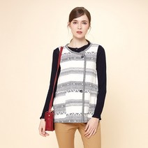 써스데이아일랜드 조끼 가디건 베스트 T172MVT131W 트렌드존