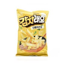 올가 간식 우리밀 감자래요 더블치즈맛 (50g) 탕비실 회사 어린이 성인 캠핑 차박 홈파티 영화 선물, 1개
