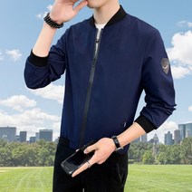 점퍼 봄버 자켓 바람막이 윈드 블루종 남자 항공 재킷
