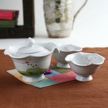 여주공방 연꽃잎 다기세트 예쁜잔 2인세트 백자 여행다기 도자기찻잔 백자다기 7W03E4C6, 1개, 1개