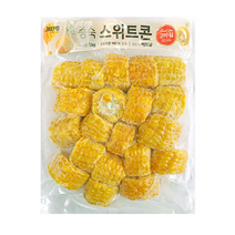 냉동 절단 증숙 옥수수 1kg, 2팩
