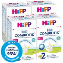 독일 hipp 힙 분유 2단계 600g, 2개
